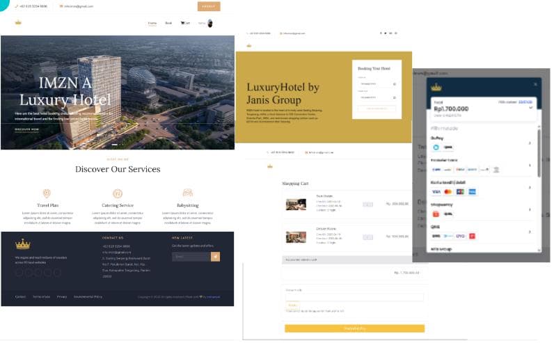 IMZN Reservation Hotel (Final Year Project School)